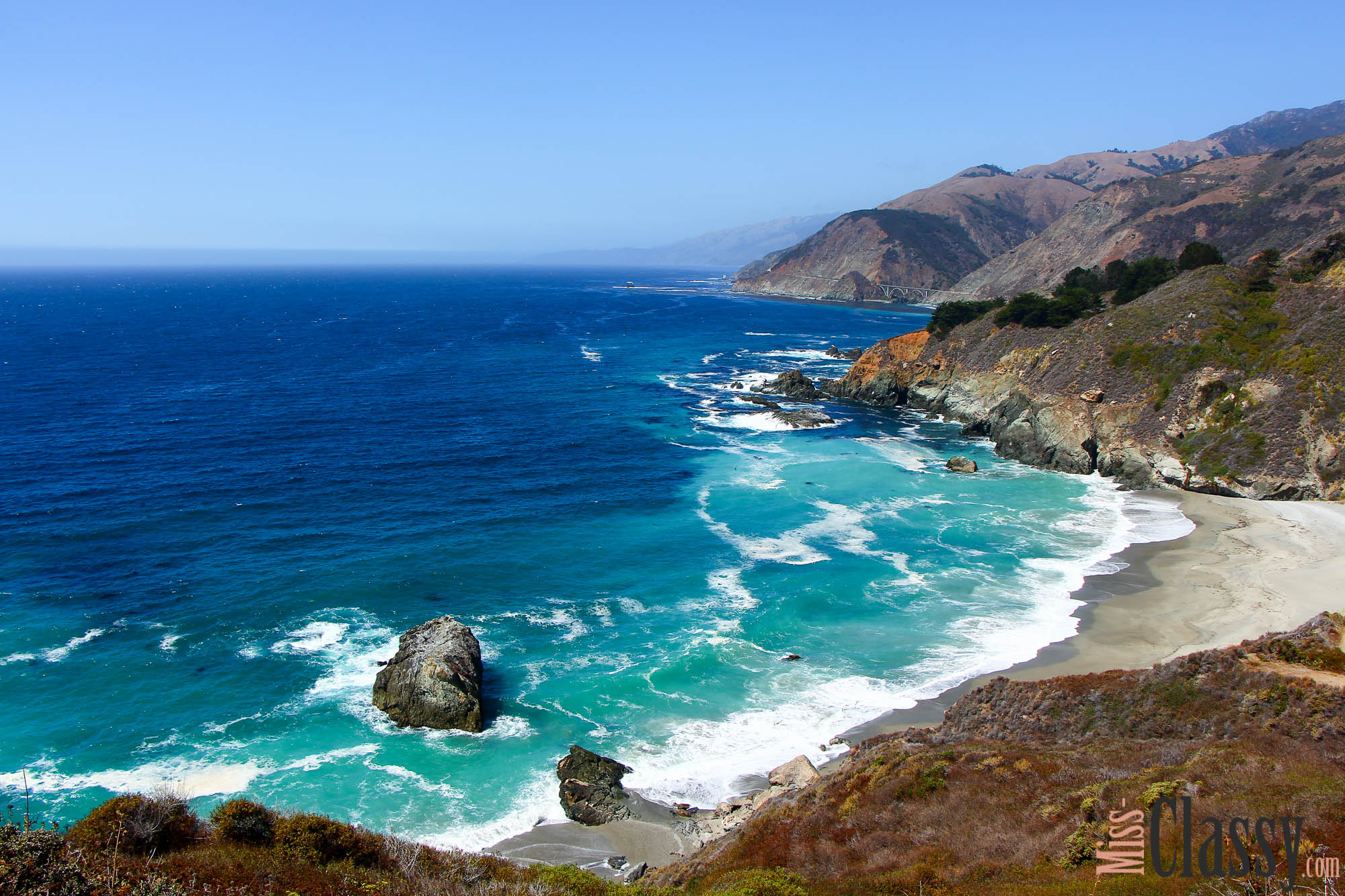 Big Sur - Highway 1 - Coastal Highway - USA - Kalifornien