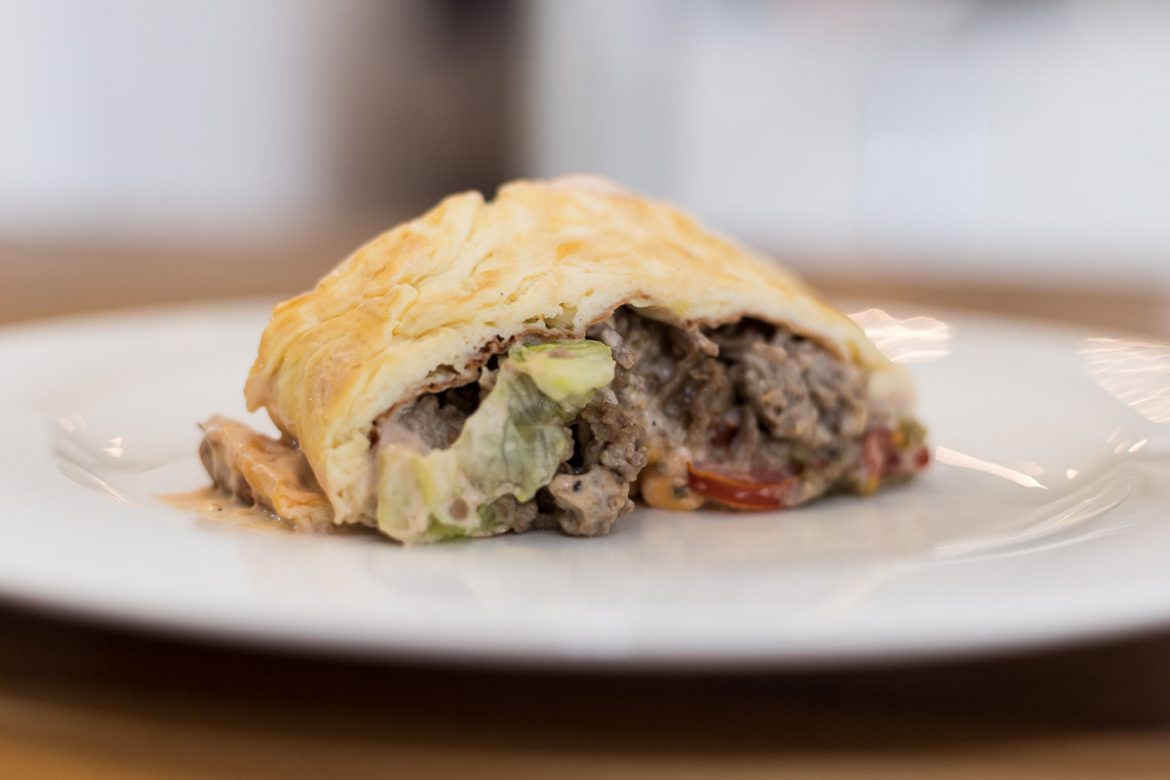 Big Mac Rolle - Low Carb Rezept, Rezept, gesund Essen, gesund Ernähren, Foodblog, Miss Classy