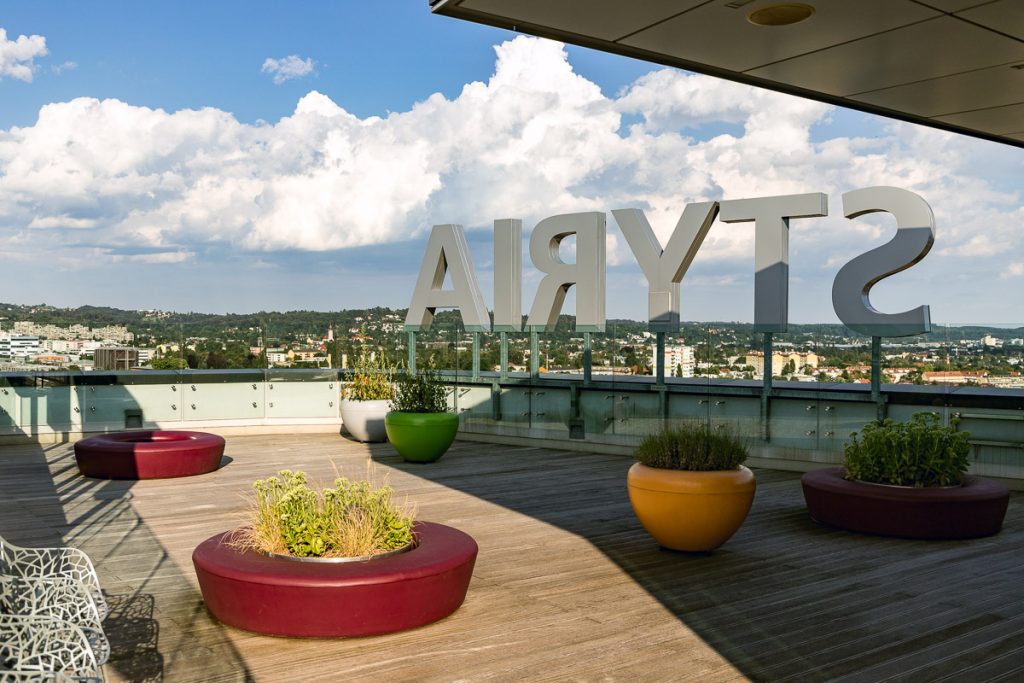 Skyroom - Styria Media, Über den Dächern von Graz - Lokale mit den schönsten Ausblicken über die Genusshauptstadt, Miss Classy, Lifestyle Blog Graz, Graz, Steiermark