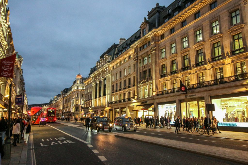 Regent Street, London - Kurztrip in die britische Metropole, Reiseblog, Travelblog, Reise, Reisetagebuch, Miss Classy