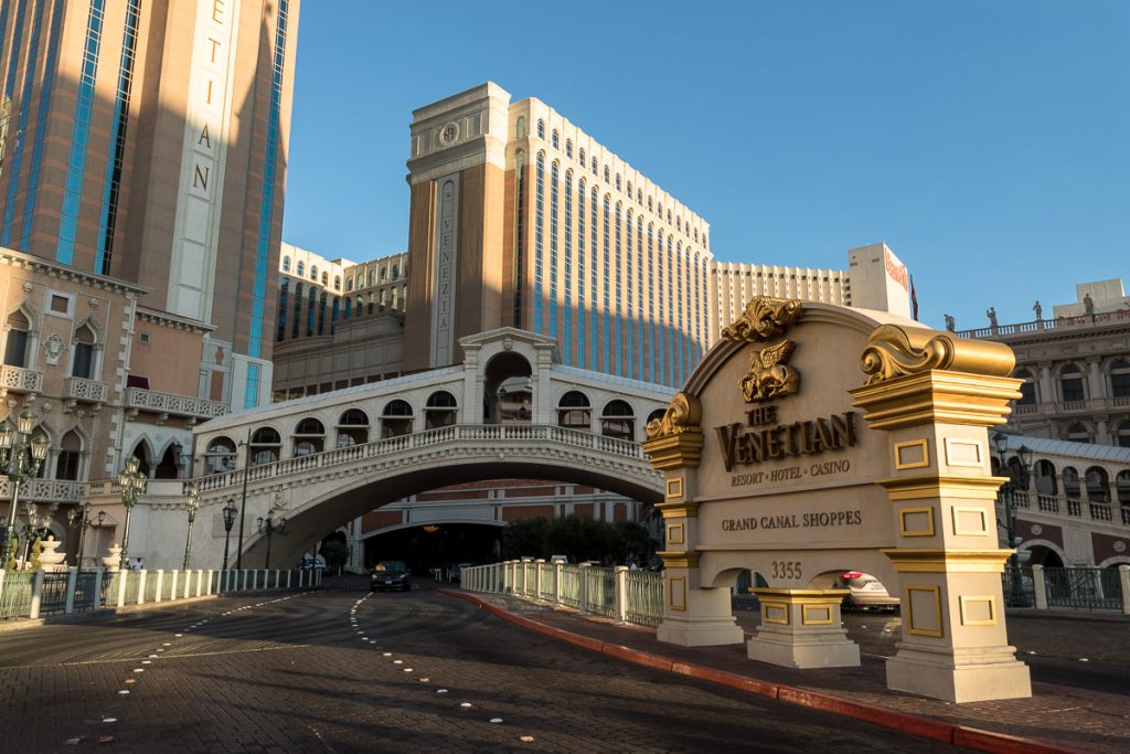 The Venetian, Resort - Hotel- Casino, Las Vegas - USA Westküsten Roadtrip 2018 - 3 Wochen Abenteuer - Route, Infos & Kosten