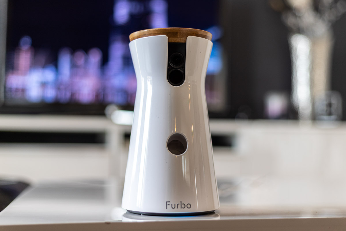Furbo Hundekamera mit Kamera, Nachsichtfunktion, Mikrofon und Lautsprecher