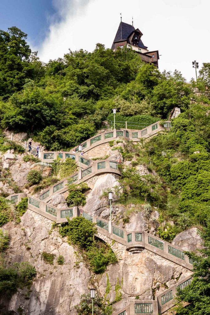 Schloßbergtreppen Graz