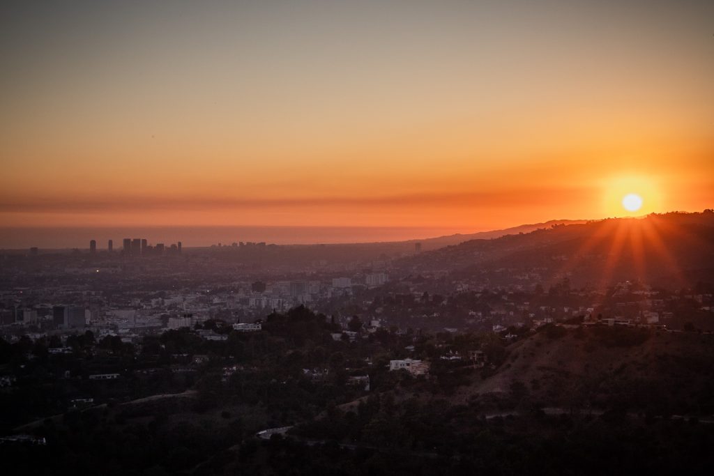 Sonnenuntergang am Griffith Observatory, Coole Instagram Spots und Foto Spots in Los Angeles, Insta La La Land // Reiseblog, Travelblog, Miss Classy, www.miss-classy.com #instagram #losangeles #fotospots #missclassy