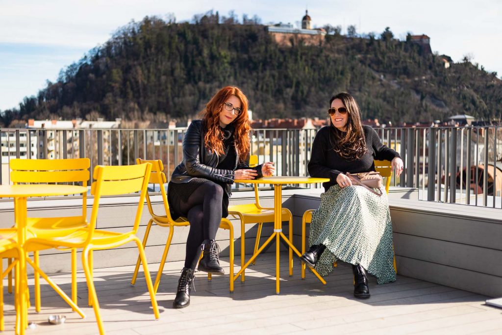 Lendhotel Graz - Dachterrasse, Rooftop