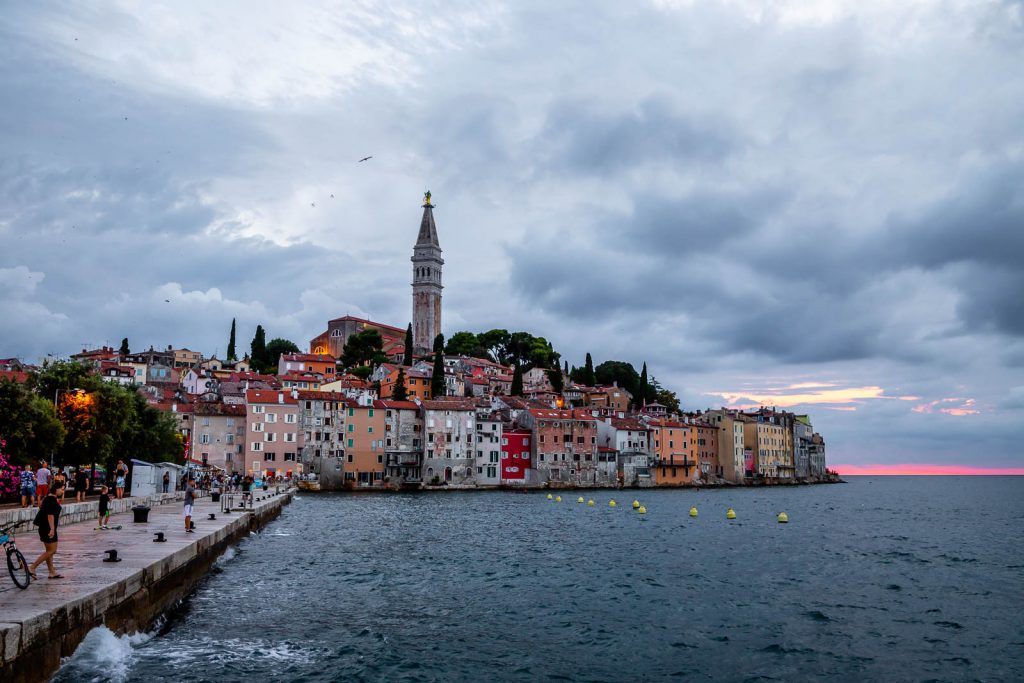 Rovinj Bilder - die schönsten Kroatien Reisefotos, Blick auf Rovinj